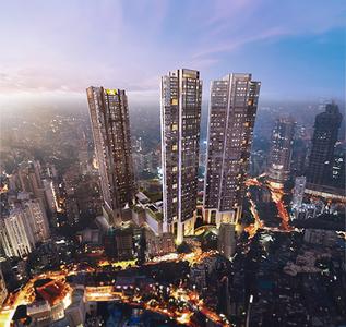 Building Image of 2050 Sq.ft 4 BHK Apartment / Flat for sale in Rustomjee Crown, Prabhadevi Mumbai for Rs. 170100001