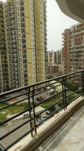 Balcony Image of 1545 Sq.ft 3 BHK Apartment / Flat for sale in Niho Saffron Scottish Garden, Indirapuram Ghaziabad for Rs. 14200000