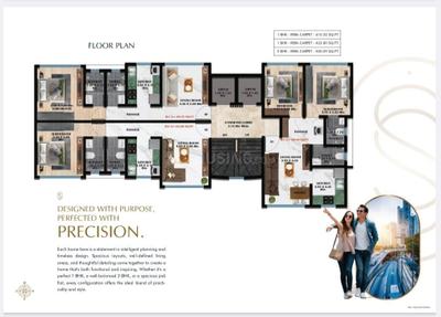 Image of 600 Sq.ft 2 BHK Apartment / Flat for sale in Shaurya Shimpoli Sai Smruti, Borivali West, Mumbai for Rs. 14000000