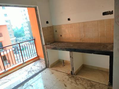 Kitchen Image of 1250 Sq.ft 3 BHK Apartment / Flat for sale in Pailan Kolkata for Rs. 5100000