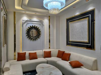 Living Room Image of 800 Sq.ft 3 BHK Apartment / Flat for sale in Dwarka Mor New Delhi for Rs. 4700000