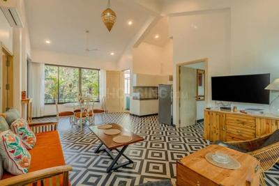 Hall Image of 1200 Sq.ft 2 BHK Apartment / Flat for rent in Candolim Goa for Rs. 80000