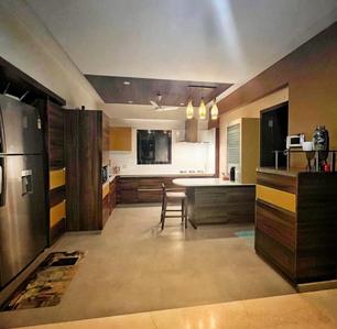 Kitchen Image of 5500 Sq.ft 3 BHK Apartment / Flat for sale in Sankalp Sapphire, Prahlad Nagar Ahmedabad for Rs. 35000000