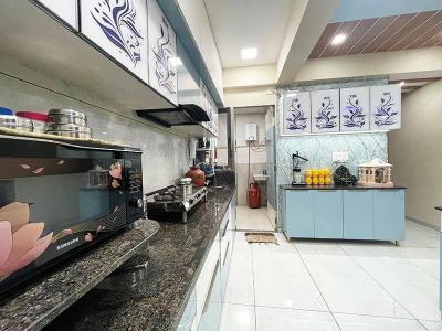 Kitchen Image of 1800 Sq.ft 3 BHK Apartment / Flat for sale in Seventh Bliss, Gota Ahmedabad for Rs. 13100000
