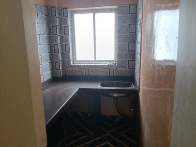 Kitchen Image of 910 Sq.ft 3 BHK Apartment / Flat for sale in Dhakuria Kolkata for Rs. 4600000