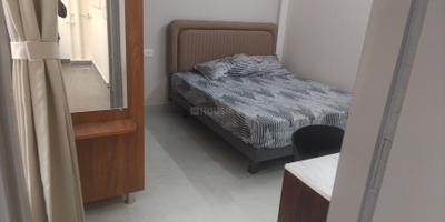 Bedroom Image of 800 Sq.ft 2 BHK Builder Floor for rent in Munnekollal Bengaluru for Rs. 42000