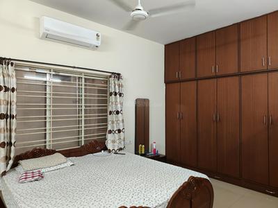 Bedroom Image of 2100 Sq.ft 3 BHK Apartment / Flat for rent in Begumpet Hyderabad for Rs. 42000