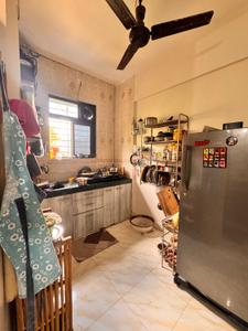 Kitchen Image of 650 Sq.ft 1 BHK Apartment / Flat for sale in Airoli Navi Mumbai for Rs. 7200000