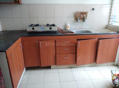 Kitchen Image of 950 Sq.ft 2 BHK Apartment / Flat for rent in Arihant Frangipani, Siruseri Chennai for Rs. 20000