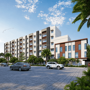 Image of 994 Sq.ft 3 BHK Apartment / Flat for sale in Kilambakkam, Chennai for Rs. 6700000