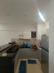 Kitchen Image of 640 Sq.ft 1 RK Studio for rent in Lodha Belmondo, Gahunje Pune for Rs. 35000