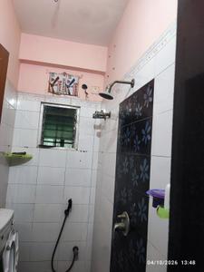 Bathroom Image of 1200 Sq.ft 3 BHK Apartment / Flat for rent in Baguiati Kolkata for Rs. 20000