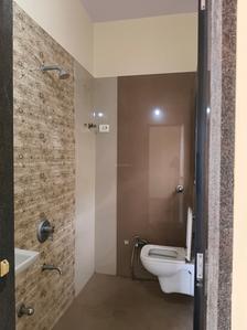 Bedroom Three Image of 1300 Sq.ft 3 BHK Apartment / Flat for rent in Dombivli East Thane for Rs. 30000