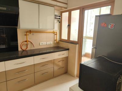 Kitchen Image of 3704 Sq.ft 4 BHK Apartment / Flat for rent in Adani Water Lily, Shantigram Ahmedabad for Rs. 125000