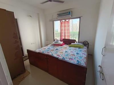 Bedroom Image of 818 Sq.ft 2 BHK Apartment / Flat for rent in Adani Aangan, Shantigram Ahmedabad for Rs. 29000