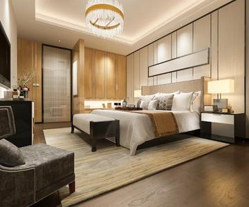 Bedroom Image of 1033 Sq.ft 3 BHK Apartment / Flat for sale in Siruseri Chennai for Rs. 7300000