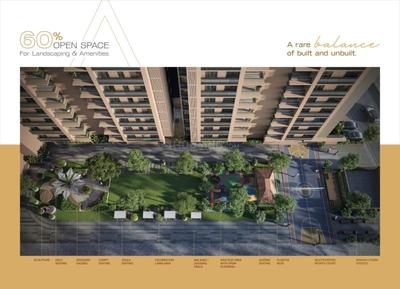Image of 1800 Sq.ft 3 BHK Apartment / Flat for sale in Amara, Shilaj, Ahmedabad for Rs. 7975000