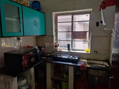 Kitchen Image of 1180 Sq.ft 3 BHK Apartment / Flat for sale in Haridevpur Dhali Para Kolkata for Rs. 4300000