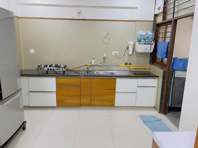 Kitchen Image of 1100 Sq.ft 3 BHK Apartment / Flat for sale in Deep Indraprasth 6, Satellite Ahmedabad for Rs. 16500000