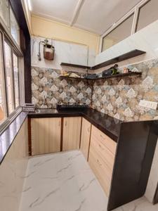 Kitchen Image of 475 Sq.ft 1 BHK Apartment / Flat for rent in Ghatkopar West Mumbai for Rs. 29000