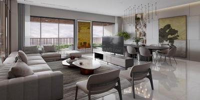 Hall Image of 5400 Sq.ft 4 BHK Apartment / Flat for sale in Ratnaakar Artesia Phase I, Ambli Ahmedabad for Rs. 56700000