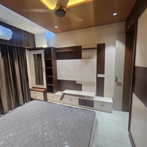Bedroom Image of 1200 Sq.ft 3 BHK Apartment / Flat for rent in Arise Vibrant, Chharodi Ahmedabad for Rs. 60000
