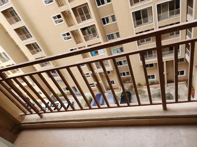 Balcony Image of 1214 Sq.ft 3 BHK Apartment / Flat for rent in Nebula Aavaas, Bachupally Hyderabad for Rs. 34000
