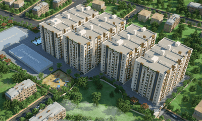 Image of 1260 Sq.ft 2 BHK Apartment / Flat for sale in Manikonda, Hyderabad for Rs. 11400000