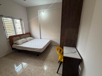 Bedroom Image of 800 Sq.ft 2 BHK Independent House for rent in Sevashrama Bengaluru for Rs. 43000