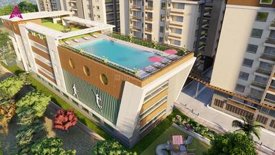 Image of 1084 Sq.ft 2 BHK Apartment / Flat for sale in Chandanagar, Hyderabad for Rs. 8700000