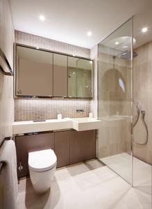 Bathroom Image of 2200 Sq.ft 3 BHK Apartment / Flat for rent in Worli Sagar, Worli Mumbai for Rs. 225000
