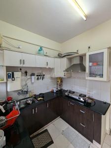 Kitchen Image of 1255 Sq.ft 2 BHK Apartment / Flat for rent in Serenity Gardens, Akshayanagar Bengaluru for Rs. 43000