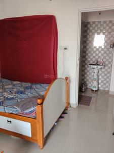 Bedroom Image of 638 Sq.ft 1 BHK Apartment / Flat for rent in Kate Puram, Pimple Gurav Pune for Rs. 19500