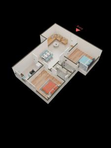 Image of 1456 Sq.ft 3 BHK Apartment / Flat for sale in Gola Road, Patna for Rs. 9900800