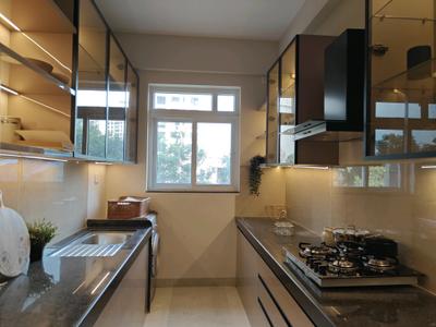 Kitchen Image of 550 Sq.ft 2 BHK Apartment / Flat for sale in Purva Clermont, Chembur Mumbai for Rs. 24500000
