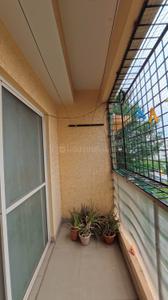 Balcony Image of 1200 Sq.ft 2 BHK Apartment / Flat for rent in Hulimavu Bengaluru for Rs. 26000