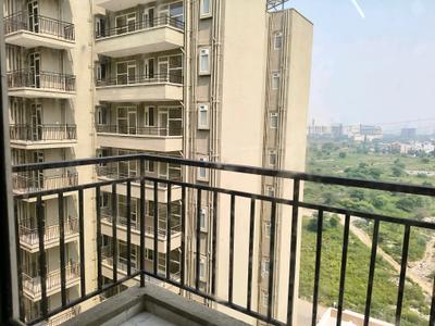 Bedroom Two Image of 1300 Sq.ft 3 BHK Apartment / Flat for rent in Pyramid Infinity, Sector 70 Gurgaon for Rs. 26000