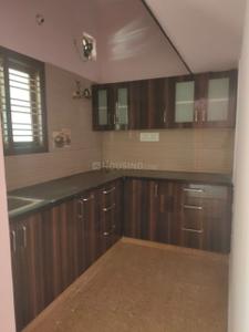 Kitchen Image of 700 Sq.ft 2 BHK Builder Floor for rent in NRI Layout Bengaluru for Rs. 15000