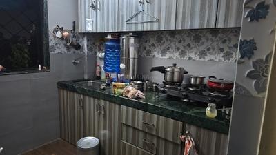 Kitchen Image of 320 Sq.ft 1 RK Apartment / Flat for sale in Thane East Thane for Rs. 5500000