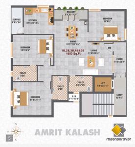 3 BHK Flat