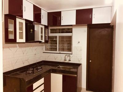 Kitchen Image of 951 Sq.ft 2 BHK Apartment / Flat for sale in Majestique Aqua, Fursungi Pune for Rs. 6100000