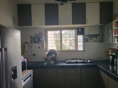 Kitchen Image of 1180 Sq.ft 3 BHK Apartment / Flat for rent in Dattaprasad Shiv Classic, Dighi Pune for Rs. 30000