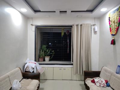 Living Room Image of 500 Sq.ft 1 BHK Apartment / Flat for rent in Raunak Bliss, Kasarvadavali Thane for Rs. 18999