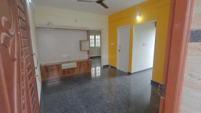 Living Room Image of 600 Sq.ft 1 BHK Apartment / Flat for rent in Whitefield Bengaluru for Rs. 22500