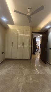 Bedroom Image of 1125 Sq.ft 3 BHK Builder Floor for rent in Chittaranjan Park New Delhi for Rs. 65000