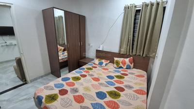 Bedroom Image of 600 Sq.ft 1 BHK Independent House for rent in Scheme No 114 Indore for Rs. 18000