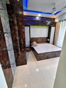 Bedroom Image of 1250 Sq.ft 2 BHK Apartment / Flat for rent in Triveni Laurel, Kalyan West Kalyan for Rs. 29000