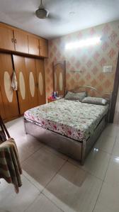 Bedroom Image of 900 Sq.ft 2 BHK Apartment / Flat for rent in Virat Tower, Kalwa Thane for Rs. 35000