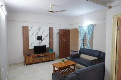 Hall Image of 650 Sq.ft 1 BHK Apartment / Flat for rent in Mahadevapura Bengaluru for Rs. 28000