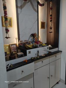 Kitchen Image of 1600 Sq.ft 3 BHK Apartment / Flat for rent in Narendra Nagar Nagpur for Rs. 40000